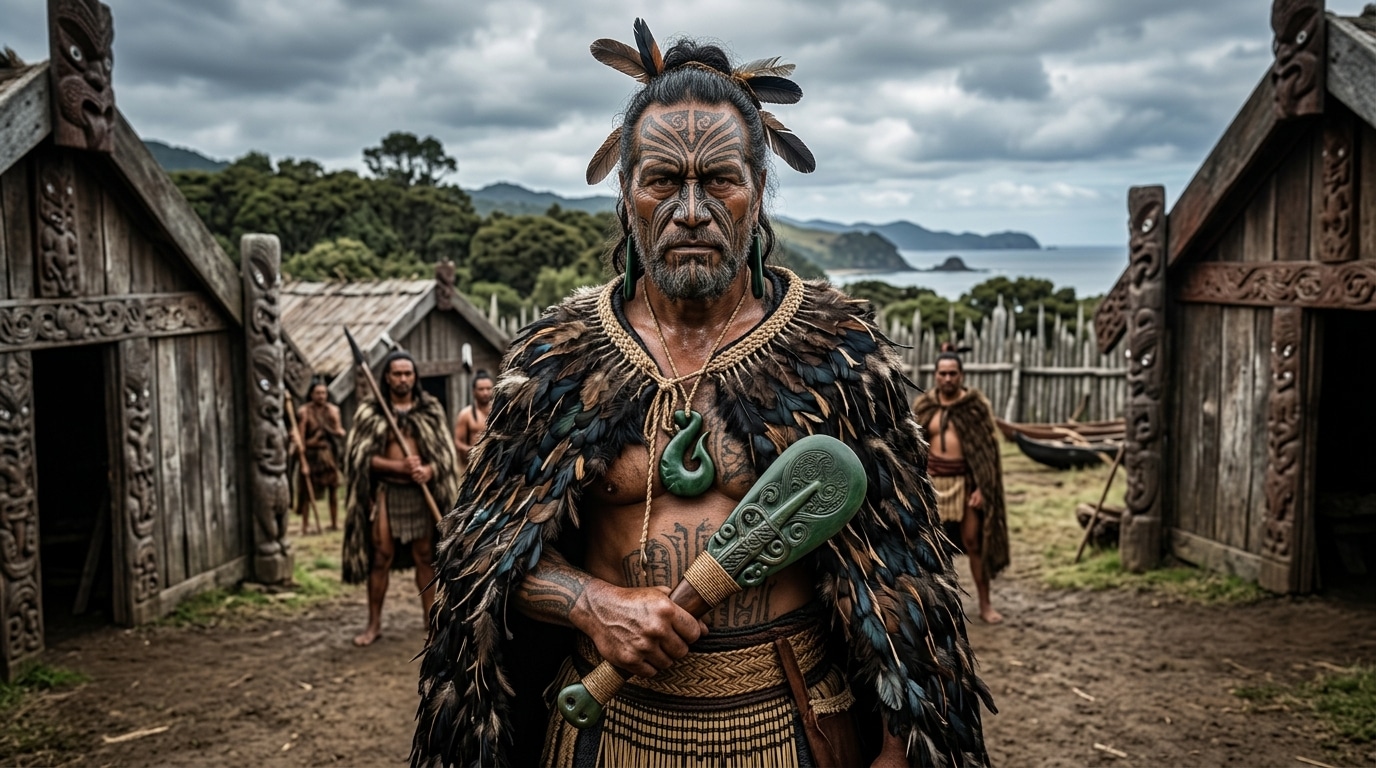 Māori Chiefs in New Zealand